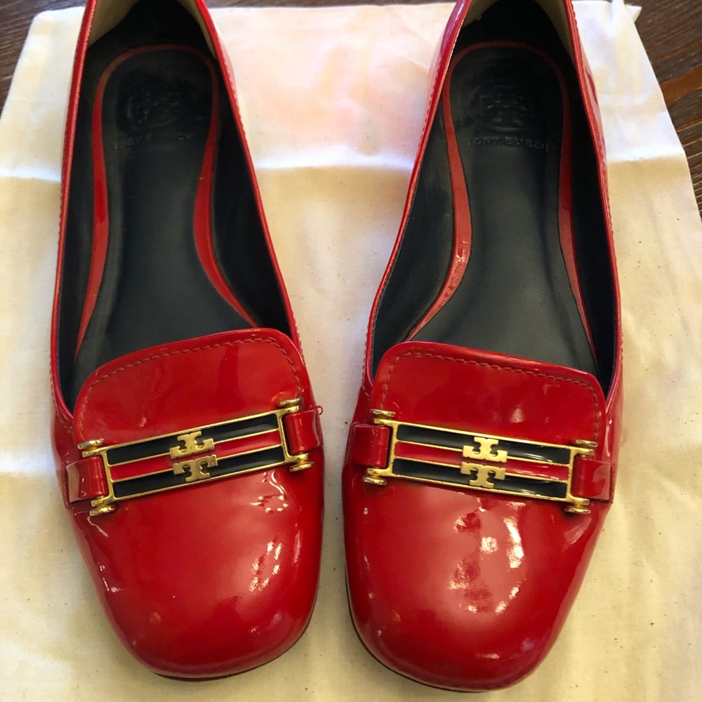 Vintage Tory Burch Patent Leather Flats